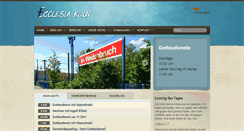 Desktop Screenshot of ecclesia-koeln.de